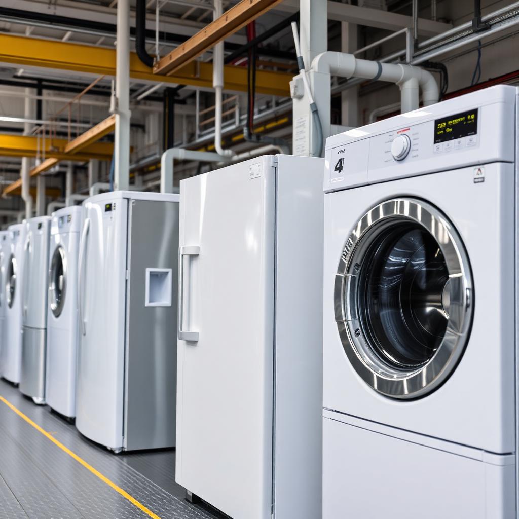 White Goods — steel supplied and processed by HST Steels